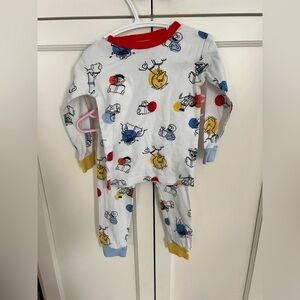 Baby gap Sesame Street Pajama Set 2t